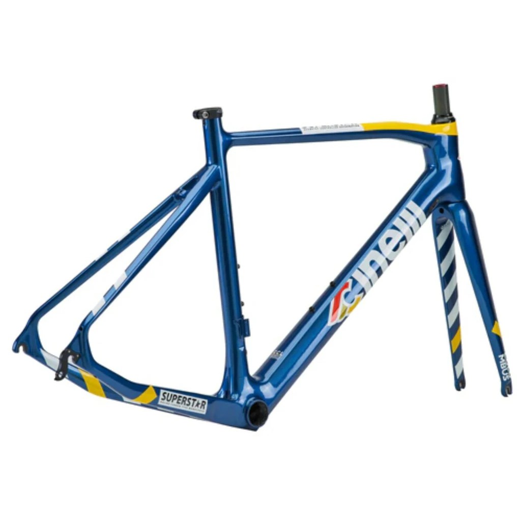 Jual FRAMESET SEPEDA CINELLI SUPERSTAR CARBON ROAD FRAMESET - GREEN ...