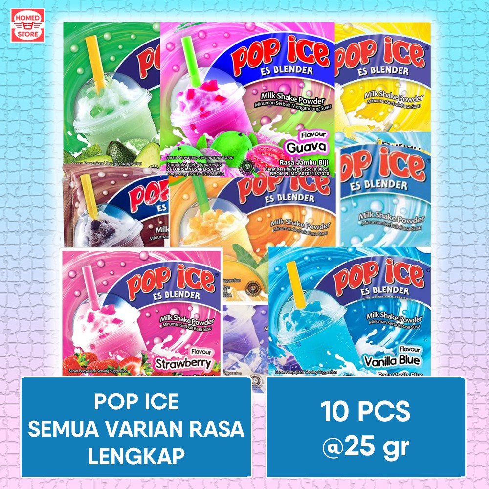 Jual Pop Ice Semua Varian Rasa Lengkap Renceng Pcs Shopee Indonesia
