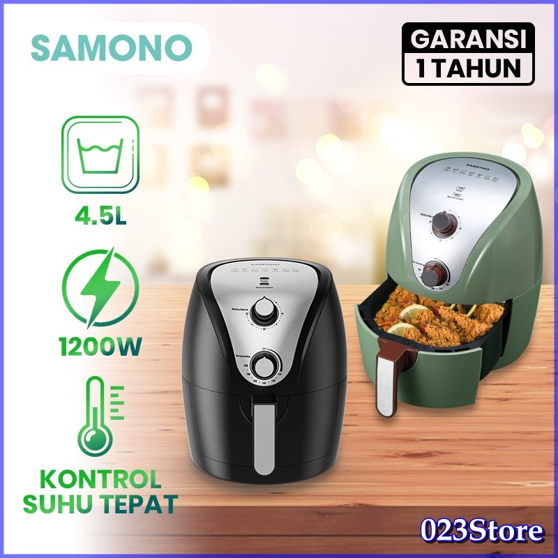 Jual Samono 4.5L Air Fryer Mesin Penggorengan Tanpa Minyak Magic Fryer ...