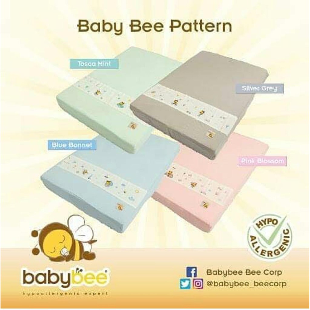 Jual Babybee Fine Bed Linen 95x65cm| Sprei Baby Bee 95 X 65 Cm| Sprei ...