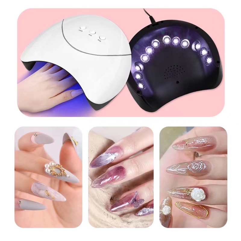 Jual NAIL UV LAMP 36 WATT SLIM WHITE / LAMPU PENGERING KUTEK GEL POLISH ...