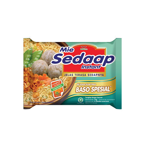 Jual Mie Sedaap Rasa Baso Sapi 77gr Per 3pcs | Shopee Indonesia