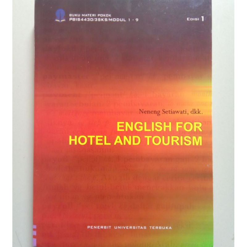 english for hotel and tourism