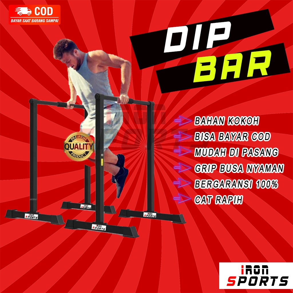 Jual Dip Bar Calisthenic Exercise 2pcs Shopee Indonesia