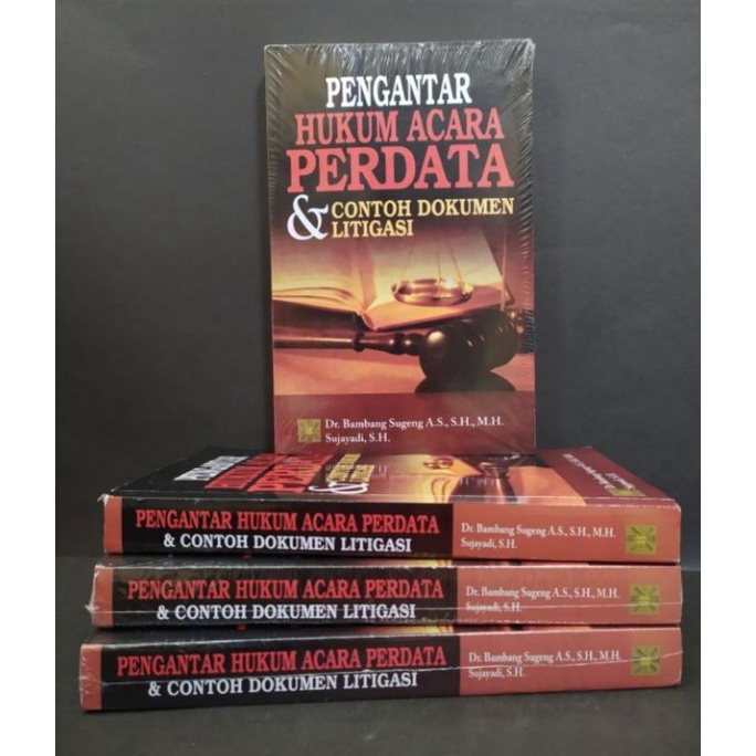 Jual Pengantar Hukum Acara Perdata Dan Contoh Dokumen Litigasi Perkara ...