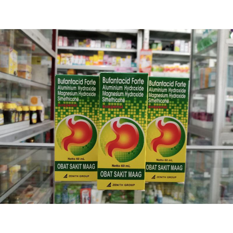 Jual BUFANTACID FORTE SIRUP 60 ml | OBAT SAKIT MAAG - ED 11/2024