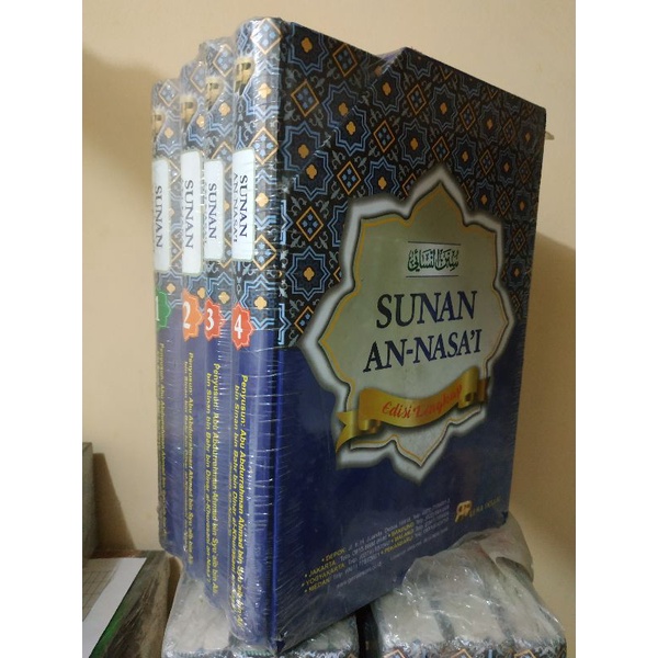 Jual [original] Buku Sunan An Nasai Lengkap 4 Jilid Hc Plus Box Edisi