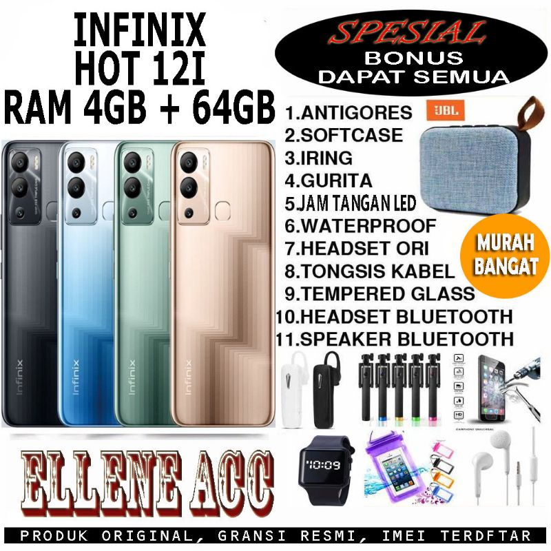 hp infinix hot 12i ram 4