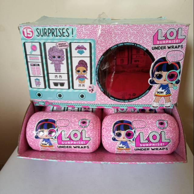 Jual lol surprise under wraps on sale