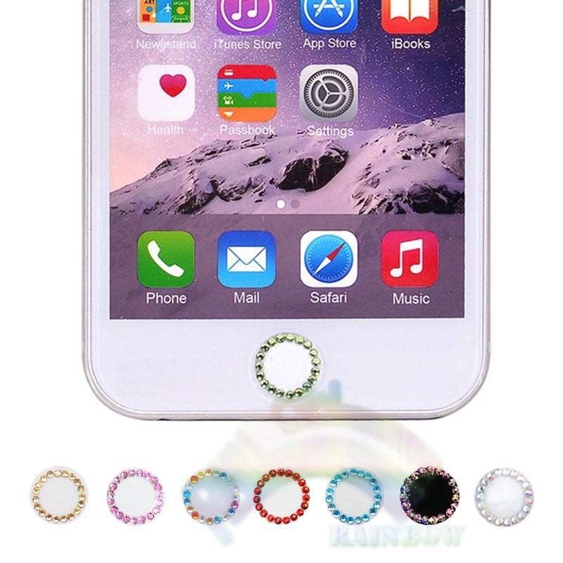 High Quality Phone Accessories TOUCH ID Home Button Sticker For Iphone Alibaba.c