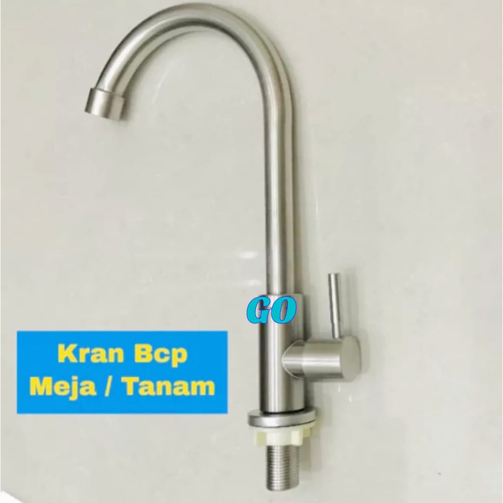 Jual Keran Sink Meja Bak Cuci Piring Kran Angsa Tanam Pipa Kran Angsa Meja Cuci Piring 2739