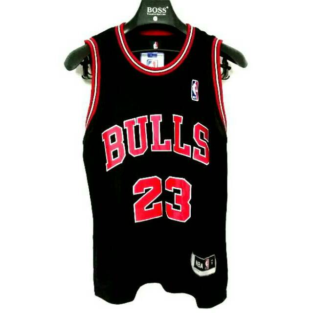 Jual Promo Jersey Basket Jordan Bulls Hitam Shopee Indonesia