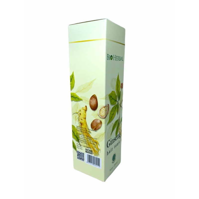 Jual HAIR TONIC BIO HERBAL GINSENG VITAMIN PENUMBUH RAMBUT ORIGINAL ...