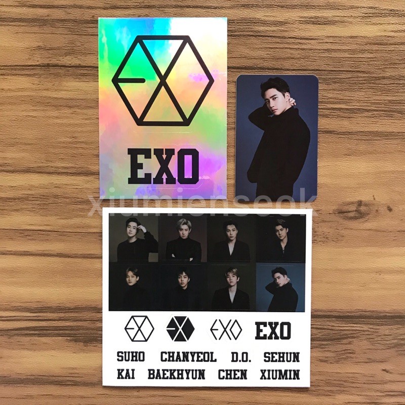 Jual [Official Goods] EXO Lightstick Ver 3 Goods Sticker set ...