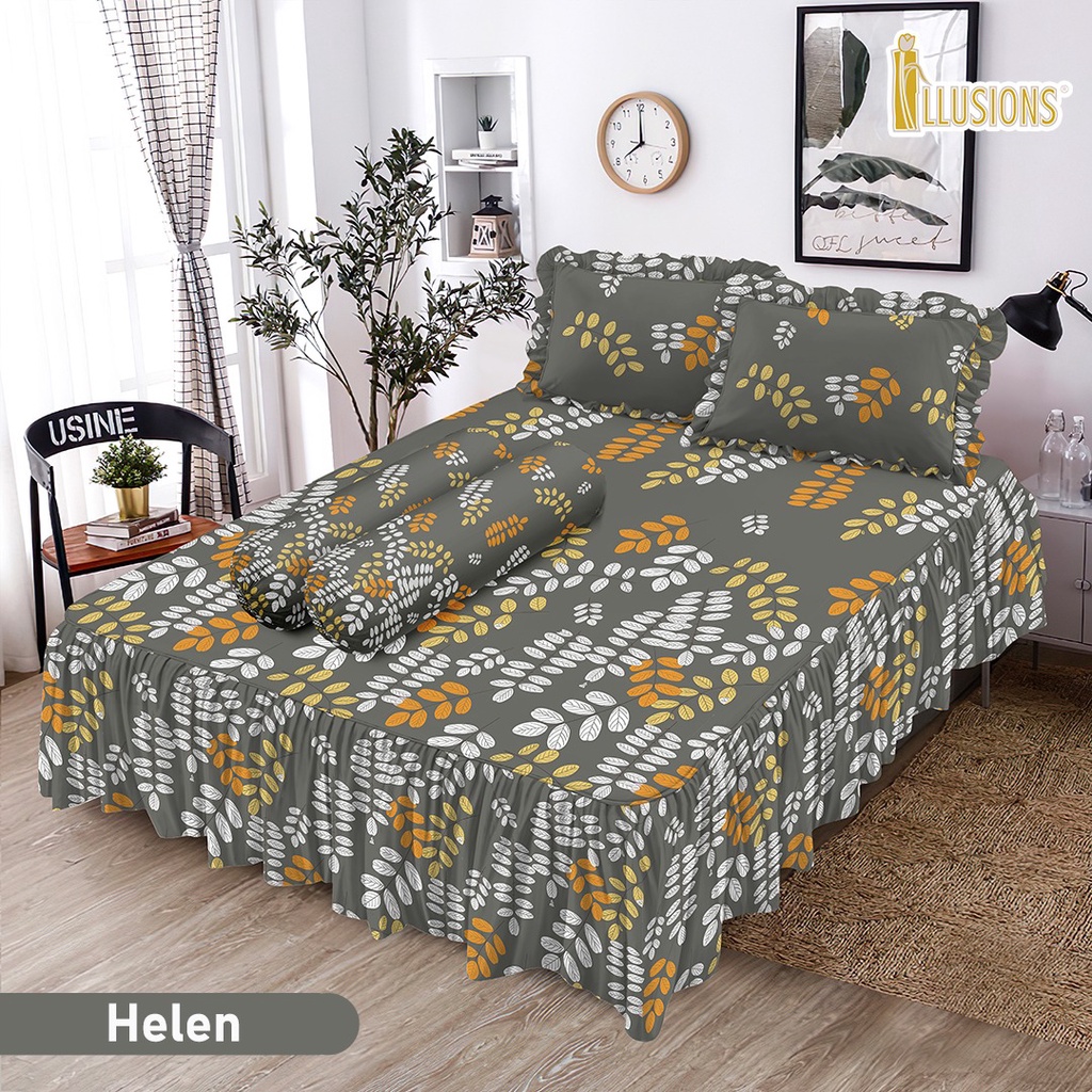 Jual Illusions - Sprei RUMBAI King (180x200) SUPER Terlaris Pilihan ...