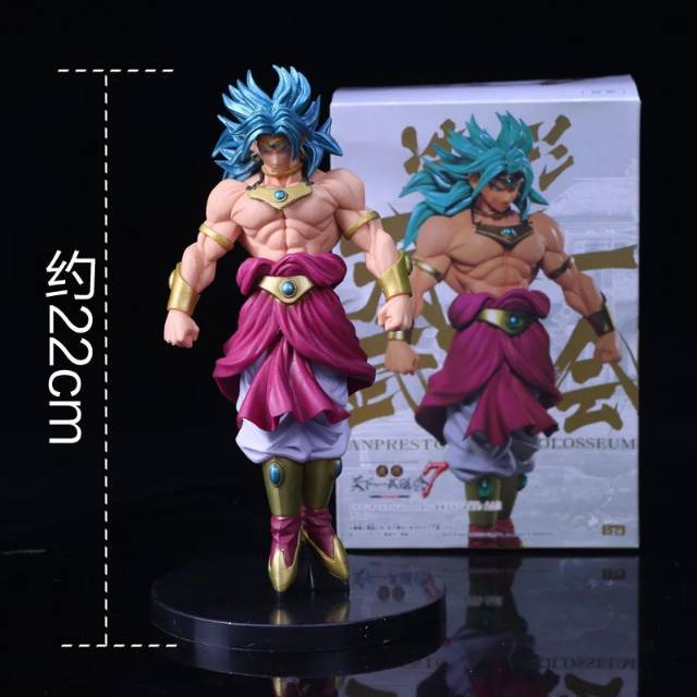 2 Estilos, Figuras de Colección de Dragon Ball Z, Samurai Son Goku Broly Super S