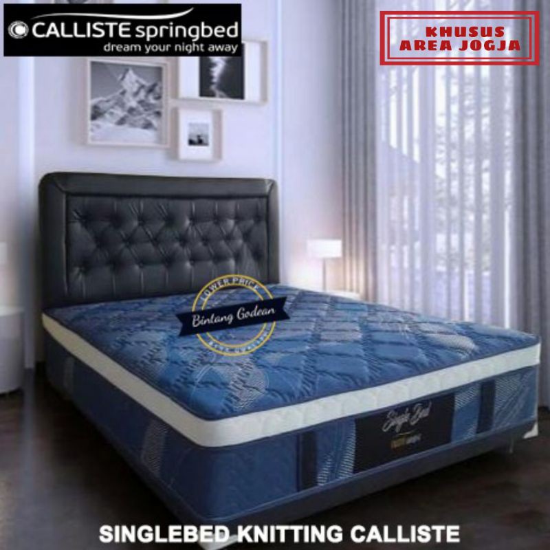 Jual SPRINGBED SINGLEBED KNITTING CALLISTE SPRINGBED JOGJA Shopee