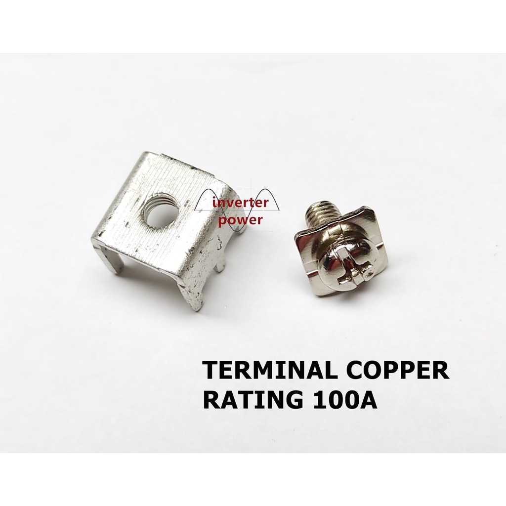 Jual copper terminal post solder pcb rating 100a nut terminal 6pin ...