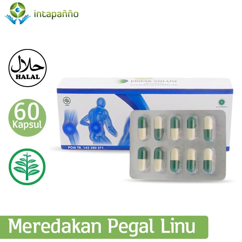 Jual Intapanno Forsendi Obat Herbal Nyeri Sendi Pegal Linu 60 Kapsul