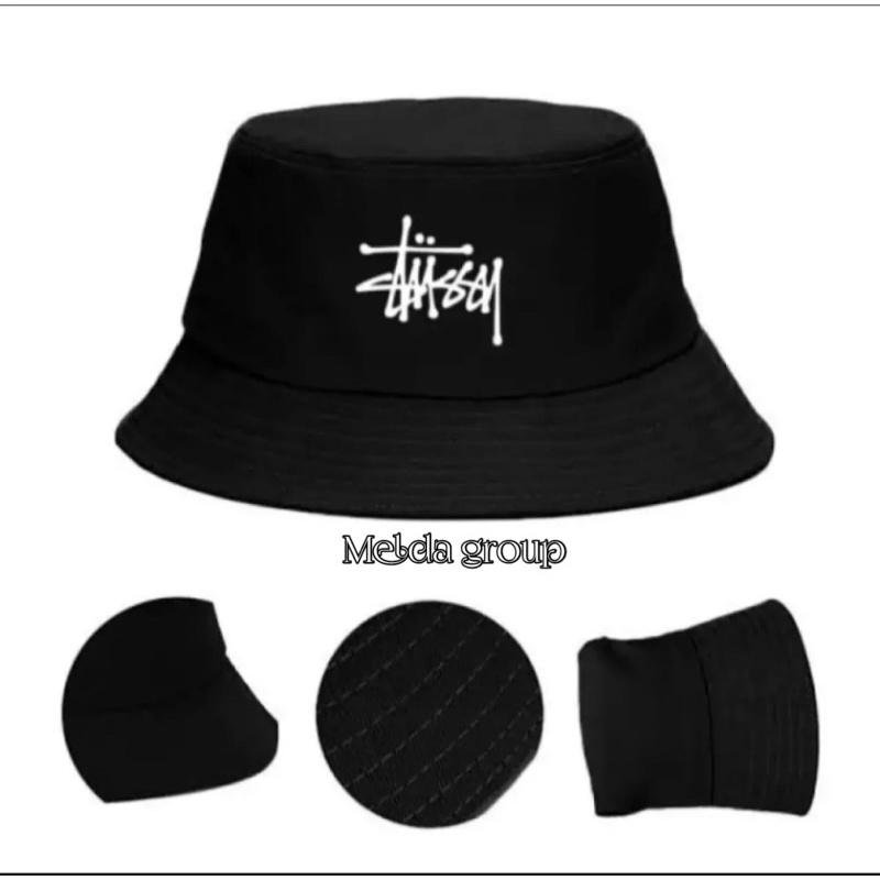 Jual COD-Buclet Hats Stussy Terbaru Topi Bucket Pria Wanita Kekinian ...