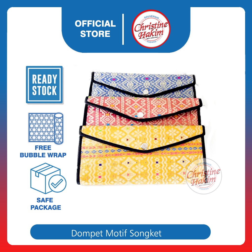 Jual Dompet Bermotif Songket Ukuran Besar | Shopee Indonesia