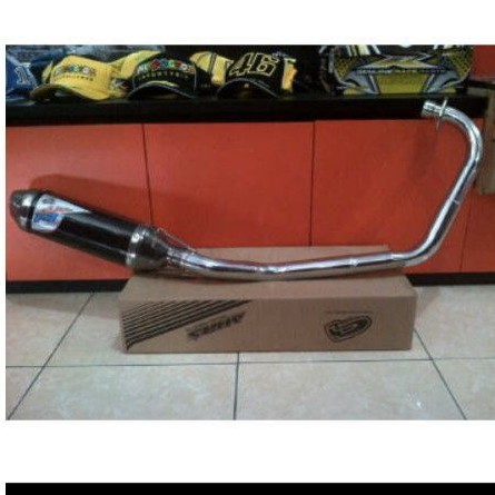 Jual knalpot f4 vector free flow vixion ahrs | Shopee Indonesia