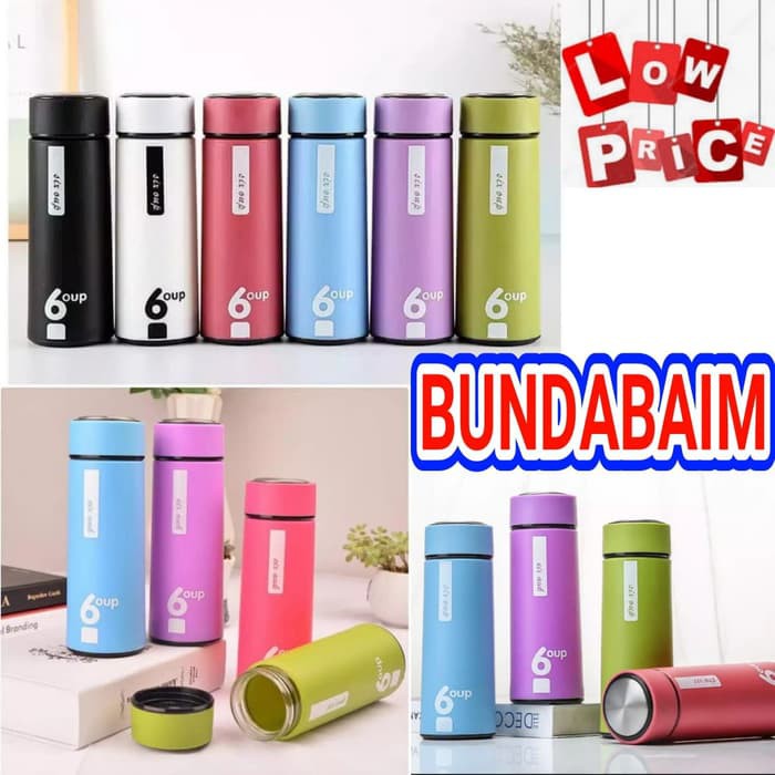 Jual Botol Kaca Six Oup Bc60p Botol Air Minum Kaca Termos Kaca Sb Shopee Indonesia 2679