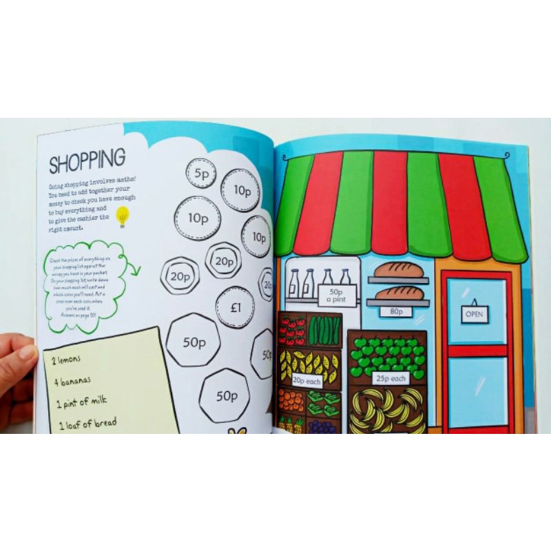Jual STEM Starters for Kids Math Activity Book: Packed with Activities ...