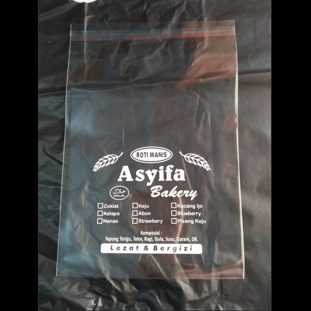 Jual Sablon Plastik Roti Opp Ukuran 14x18 Ketebalan 004 And 003 Isi 500 Lembar Shopee Indonesia 6845