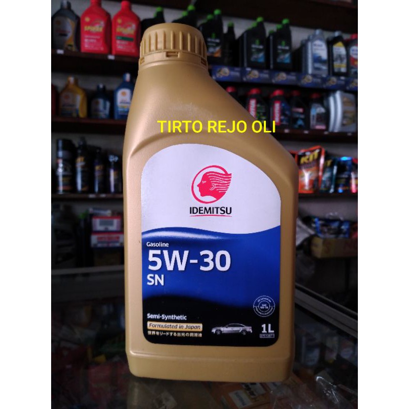 Jual IDEMITSU 5W-30 SN SEMI-SYNTHETIC | Shopee Indonesia