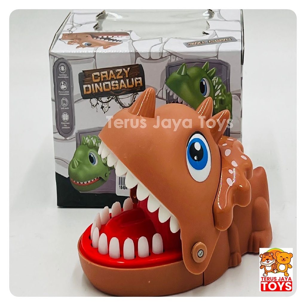 Jual NEW MAINAN CRAZY GAME BUAYA GIGIT CROCODILE DENTIST GIGI BUAYA ...