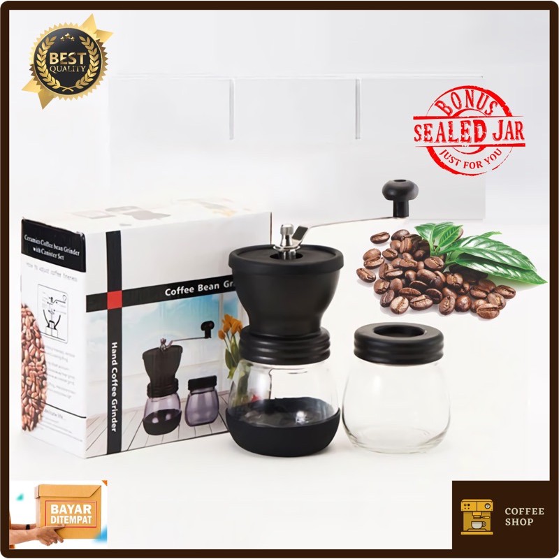 Jual Coffee Grinder Alat Penggiling Kopi Grinder Manual Peralatan Kopi manual Coffee maker Hand