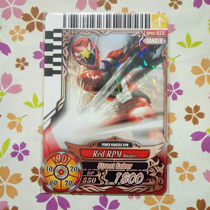 Jual power ranger card battle bronze ranger red RPM v2 | Shopee Indonesia