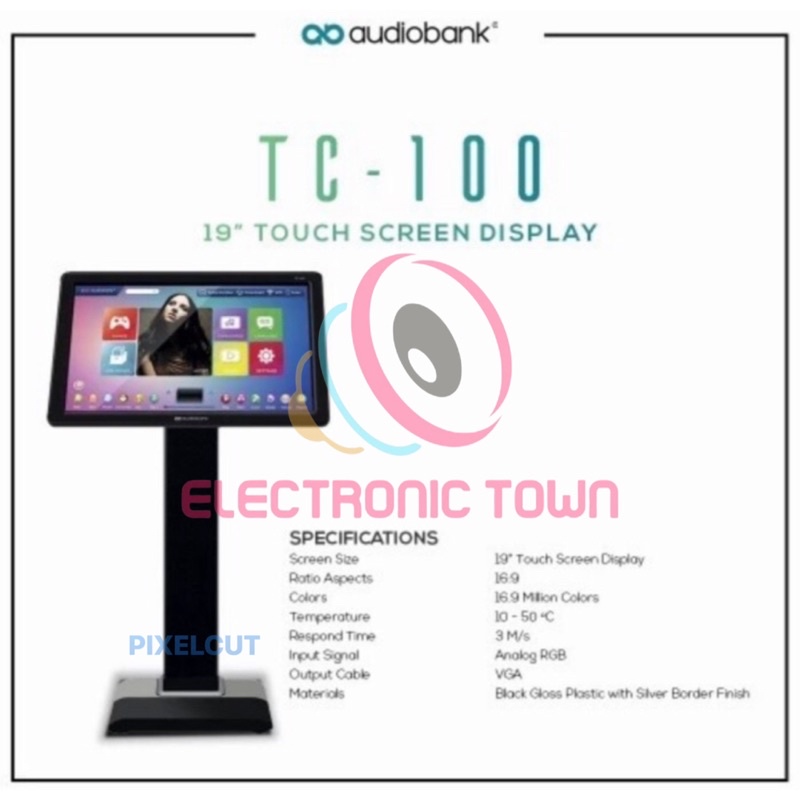 Jual Audiobank Tc 100 Tc100 Touch Screen 100 Layar Sentuh Lcd