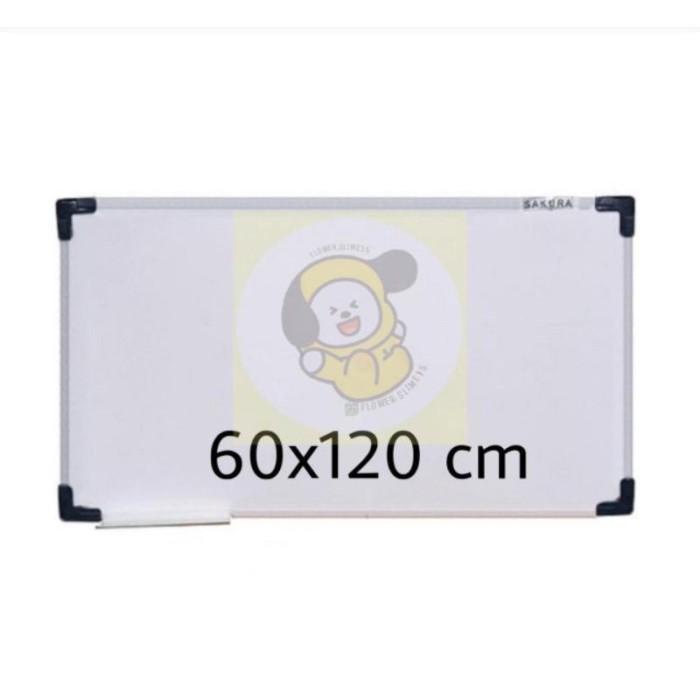 Jual Whiteboard Sakura 60X120 Magnet Papan Tulis Sakura Ready Grab ...