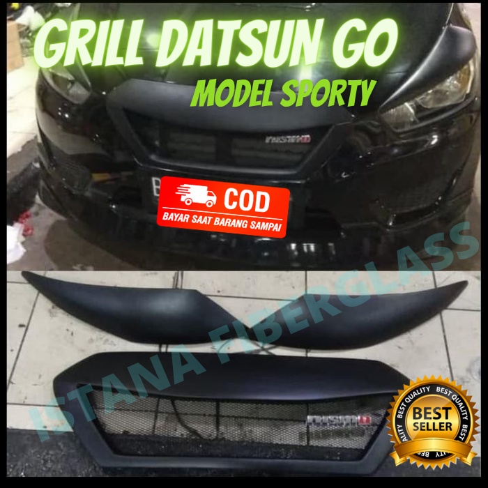 Jual Grill Datsun Go Jaring Grill Datsun Go Panca Model Jaring Sporty Eyelid Mata Shopee