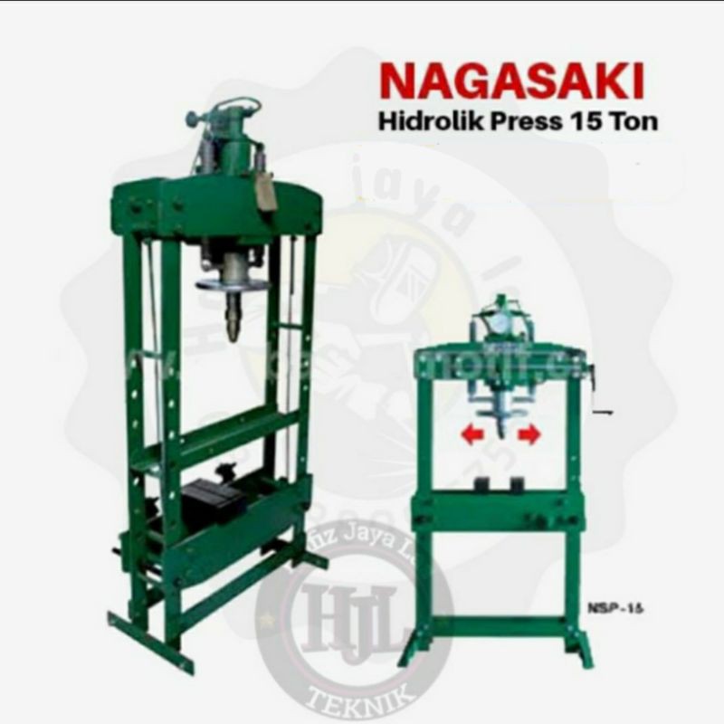 Jual Mesin Press Hydraulic Oil Nagasaki 15 Ton Good Quality Shopee Indonesia 5802