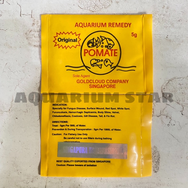 Jual Obat ikan Pomate Singapura Original | Shopee Indonesia