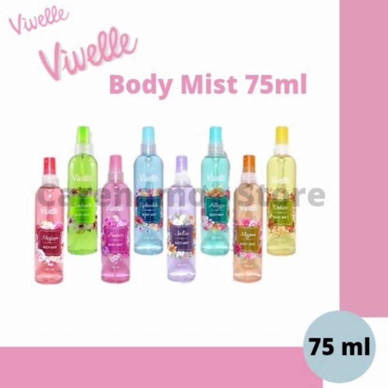 Jual Vivelle Body Mist Cologne 75ml | Shopee Indonesia