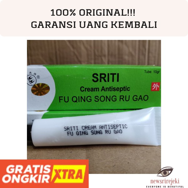 Jual Salep Sriti 10g Cream Antiseptic Krim Original Hologram Salep ...