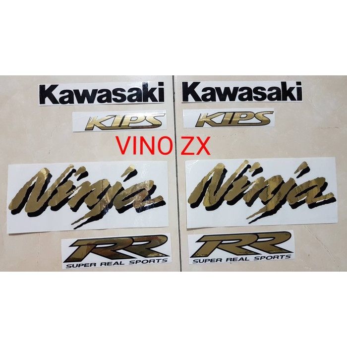 Jual Stiker Striping Stripping Lis Kawasaki Ninja RR CBU Thailand ...