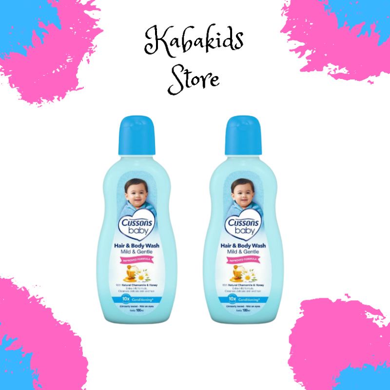 Jual Cussons Baby Hair And Body Wash 100+100ml | Shopee Indonesia