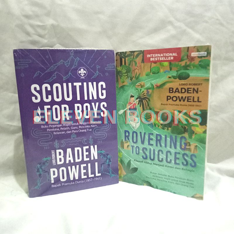 Jual Bundling Buku Baden Powell: SCOUTING FOR BOYS & ROVERING TO ...