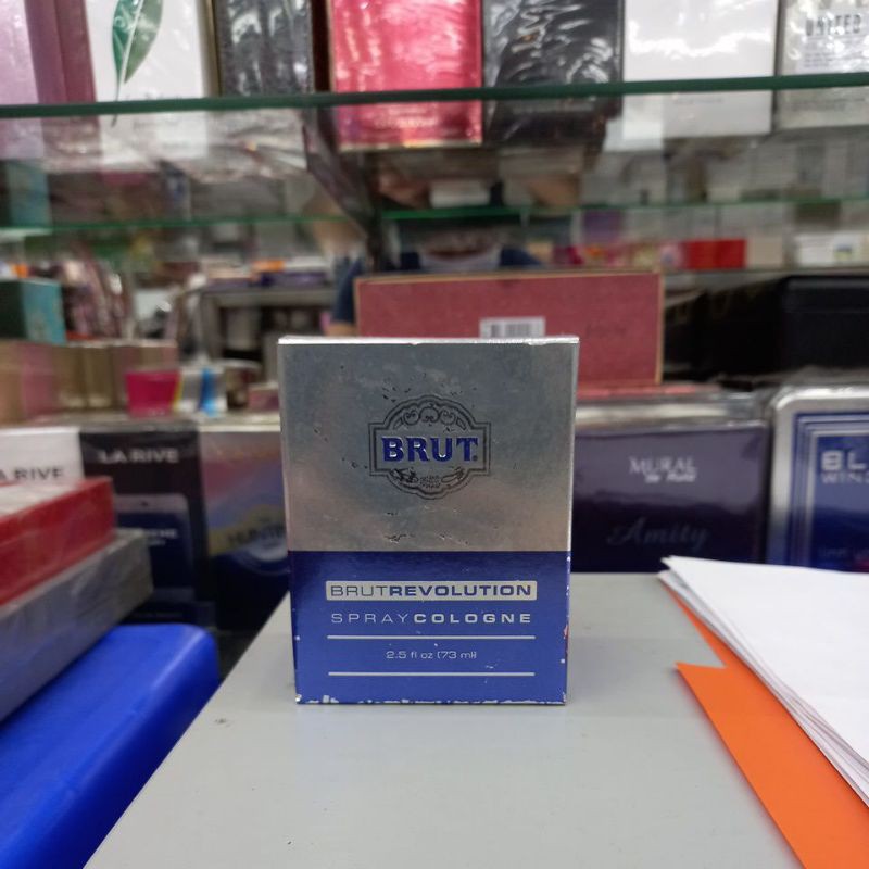 Brut revolution best sale spray cologne