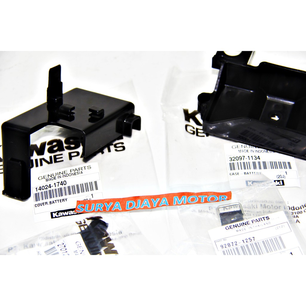Jual Dudukan aki atau tempat aki set ninja R atau ninja SS Ninja 2tak