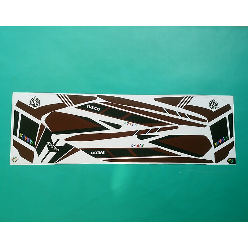 Jual Stiker motor mio gt variasi hitam coklat | Shopee Indonesia