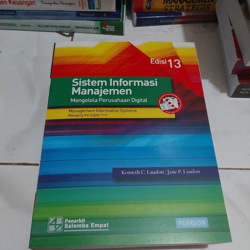 Jual Sistem Informasi Manajemen Edisi 13 Kenneth C Laudon | Shopee ...