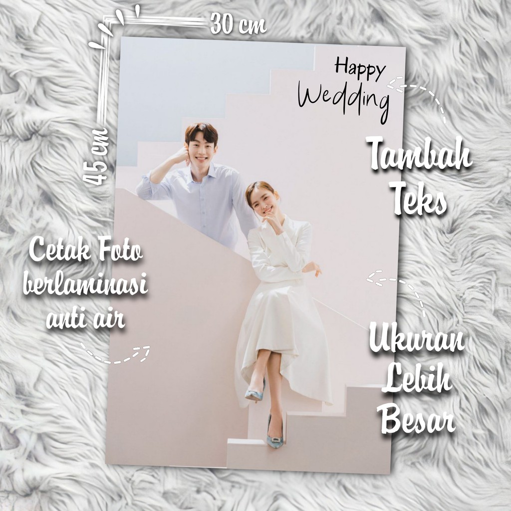 Jual Full Foto Size 30x45 Hiasan Dinding Custom PAKE FOTO SENDIRI