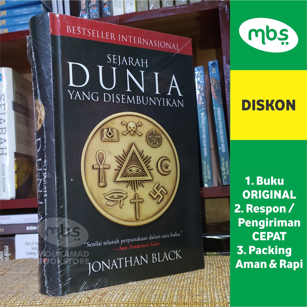 Jual BUKU SEJARAH DUNIA YANG DISEMBUNYIKAN - JONATHAN BLACK | Shopee ...