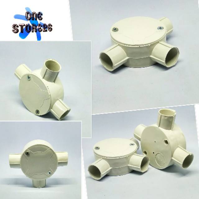 Jual Tdus Putih/T dos Cabang Listrik/Terminal Cabang putih | Shopee ...